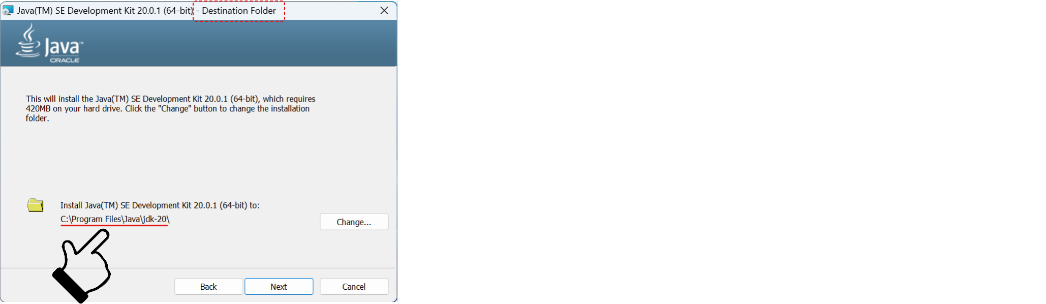 oracle java folder